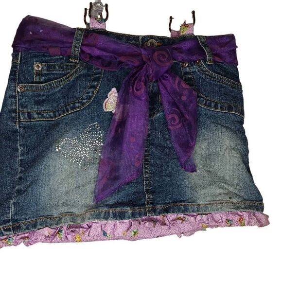 Handmade Y2K Jeans Upcycled Purse - Picture 7 of 7